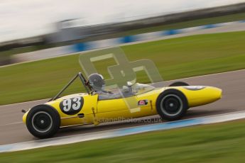 © Octane Photographic Ltd. HSCC Donington Park 17th March 2012. Historic Formula Junior Championship (Rear engine).. Rudolf Ernst - Lotus 22. Digital ref : 0243cb1d7421