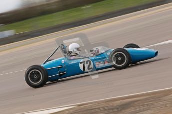 © Octane Photographic Ltd. HSCC Donington Park 17th March 2012. Historic Formula Junior Championship (Rear engine).. John Dowson - Brabham BT2. Digital ref : 0243cb1d7490