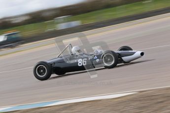 © Octane Photographic Ltd. HSCC Donington Park 17th March 2012. Historic Formula Junior Championship (Rear engine).. Steve Jones - Cooper T67. Digital ref : 0243cb1d7590
