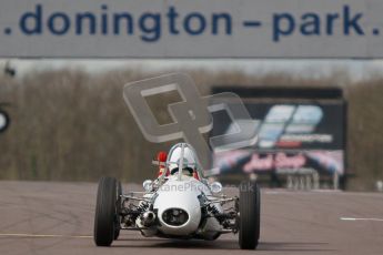 © Octane Photographic Ltd. HSCC Donington Park 17th March 2012. Historic Formula Junior Championship (Rear engine).. Digital ref : 0243cb1d7602