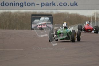 © Octane Photographic Ltd. HSCC Donington Park 17th March 2012. Historic Formula Junior Championship (Rear engine).. Digital ref : 0243cb1d7605