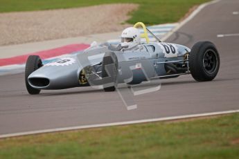 © Octane Photographic Ltd. HSCC Donington Park 17th March 2012. Historic Formula Junior Championship (Rear engine).. James Murray - Lola Mk5A. Digital ref : 0243cb1d7681