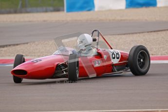 © Octane Photographic Ltd. HSCC Donington Park 17th March 2012. Historic Formula Junior Championship (Rear engine).. Lance Whitehead - Lotus 20.Digital ref : 0243cb1d7693
