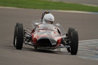 © Octane Photographic Ltd. HSCC Donington Park 17th March 2012. Historic Formula Junior Championship (Rear engine).. Andrew Hibberd - Lotus 22. Digital ref : 0243cb7d4520
