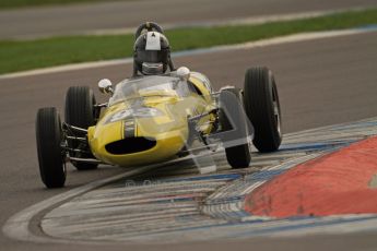 © Octane Photographic Ltd. HSCC Donington Park 17th March 2012. Historic Formula Junior Championship (Rear engine).. Rudolf Ernst - Lotus 22. Digital ref : 0243cb7d4533