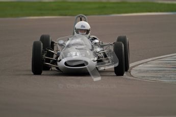 © Octane Photographic Ltd. HSCC Donington Park 17th March 2012. Historic Formula Junior Championship (Rear engine).. Steve Jones - Cooper T67. Digital ref : 0243cb7d4603