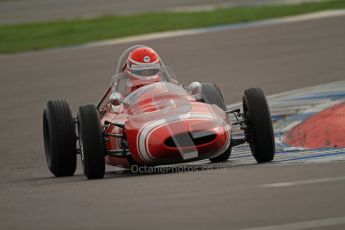 © Octane Photographic Ltd. HSCC Donington Park 17th March 2012. Historic Formula Junior Championship (Rear engine).. Rudolf Ernst - Lotus 22. Digital ref : 0243cb7d4616