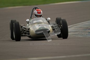 © Octane Photographic Ltd. HSCC Donington Park 17th March 2012. Historic Formula Junior Championship (Rear engine).. Pete Morton - Lightning Envoyette. Digital ref : 0243cb7d4635