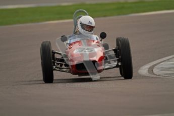 © Octane Photographic Ltd. HSCC Donington Park 17th March 2012. Historic Formula Junior Championship (Rear engine).. Charles Cook - Envoy. Digital ref : 0243cb7d4637