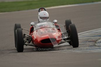 © Octane Photographic Ltd. HSCC Donington Park 17th March 2012. Historic Formula Junior Championship (Rear engine).. Lance Whitehead - Lotus 20. Digital ref : 0243cb7d4673