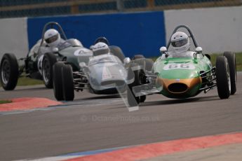 © Octane Photographic Ltd. HSCC Donington Park 17th March 2012. Historic Formula Junior Championship (Rear engine).. Alex Morton - Ausper T3. Digital ref : 0243cb7d4699