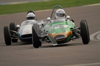 © Octane Photographic Ltd. HSCC Donington Park 17th March 2012. Historic Formula Junior Championship (Rear engine).. Alex Morton - Ausper T3. Digital ref : 0243cb7d4705