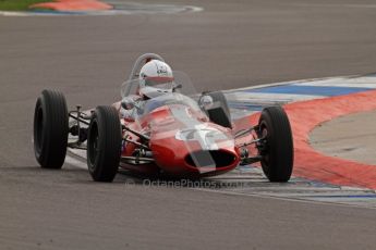© Octane Photographic Ltd. HSCC Donington Park 17th March 2012. Historic Formula Junior Championship (Rear engine).. Steve Smith - Cooper T59. Digital ref : 0243lw7d6622
