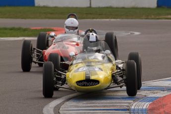 © Octane Photographic Ltd. HSCC Donington Park 17th March 2012. Historic Formula Junior Championship (Rear engine).. Rudolf Ernst - Lotus 22. Digital ref : 0243lw7d6624
