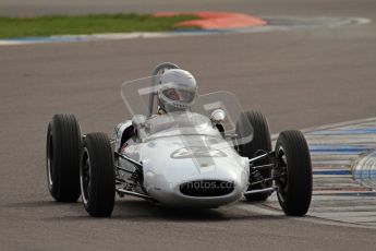 © Octane Photographic Ltd. HSCC Donington Park 17th March 2012. Historic Formula Junior Championship (Rear engine).. Mark Woodhouse - Lotus 20/22. Digital ref : 0243lw7d6722