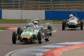 © Octane Photographic Ltd. HSCC Donington Park 17th March 2012. Historic Formula Junior Championship (Rear engine).. Alex Morton - Ausper T3. Digital ref : 0243lw7d6740
