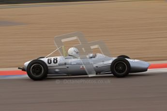 © Octane Photographic Ltd. HSCC Donington Park 17th March 2012. Historic Formula Junior Championship (Rear engine).. James Murray - Lola Mk5A. Digital ref : 0243lw7d7043