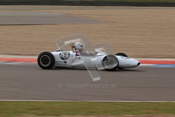 © Octane Photographic Ltd. HSCC Donington Park 17th March 2012. Historic Formula Junior Championship (Rear engine).. Mark Woodhouse - Lotus 20/22. Digital ref : 0243lw7d7077