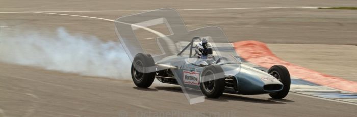 © Octane Photographic Ltd. HSCC Donington Park 17th March 2012. Historic Formula Junior Championship (Rear engine).. Jonathon Hughes - Brabham BT6. Digital ref : 0243lw7d7087