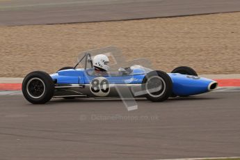 © Octane Photographic Ltd. HSCC Donington Park 17th March 2012. Historic Formula Junior Championship (Rear engine).. Nicholas Fennell - Lotus 27 . Digital ref : 0243lw7d7204