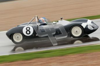 © Octane Photographic Ltd. HSCC Donington Park 18th May 2012. Guards Trophy for Sport Racing Cars. Malone - Elva MkV11S. Digital ref : 0247cb1d8233