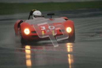 © Octane Photographic Ltd. HSCC Donington Park 18th May 2012. Guards Trophy for Sport Racing Cars. John Bussey - Elva Mk7. Digital ref : 0247cb7d5711