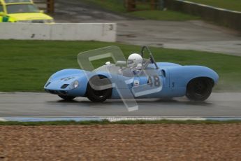 © Octane Photographic Ltd. HSCC Donington Park 18th May 2012. Guards Trophy for Sport Racing Cars. William Durling - Elva Mk7S. Digital ref : 0247lw7d8909