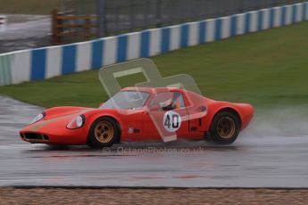 © Octane Photographic Ltd. HSCC Donington Park 18th May 2012. Guards Trophy for Sport Racing Cars. Ted Williams & Mark Williams - Chevron B8. Digital ref : 0247lw7d8931