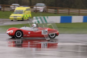 © Octane Photographic Ltd. HSCC Donington Park 18th May 2012. Guards Trophy for Sport Racing Cars. Peter Alexander - Merlyn Mk6. Digital ref : 0247lw7d9004