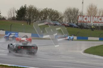 © Octane Photographic Ltd. HSCC Donington Park 18th May 2012. Guards Trophy for Sport Racing Cars. Michael O'Shea - Copper Maserati. Digital ref : 0247lw7d9012