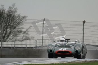 © Octane Photographic Ltd. HSCC Donington Park 18th May 2012. Guards Trophy for Sport Racing Cars. Michael O'Shea - Copper Maserati. Digital ref : 0247lw7d9375