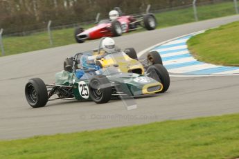 © Octane Photographic Ltd. HSCC Donington Park 17th March 2012. Historic Formula Ford Championship. Philip Walker - Crossle 16F Digital ref : 0240cb1d6628