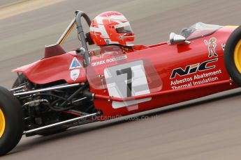 © Octane Photographic Ltd. HSCC Donington Park 17th March 2012. Historic Formula Ford Championship. Derek Rodgers - Merlyn Mk11A/17. Digital ref : 0240cb1d6667