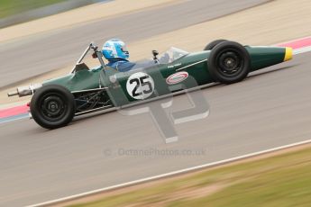 © Octane Photographic Ltd. HSCC Donington Park 17th March 2012. Historic Formula Ford Championship. Philip Walker - Crossle 16F. Digital ref : 0240cb1d6675
