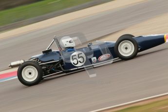 © Octane Photographic Ltd. HSCC Donington Park 17th March 2012. Historic Formula Ford Championship. Roger Arnold - Merlyn Mk20. Digital ref : 0240cb1d6678