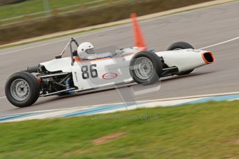 © Octane Photographic Ltd. HSCC Donington Park 17th March 2012. Historic Formula Ford Championship. Alan Fairbrother - Merlyn Mk20. Digital ref : 0240cb1d6736