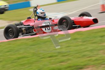 © Octane Photographic Ltd. HSCC Donington Park 17th March 2012. Historic Formula Ford Championship. Simon Baines - Merlyn Mk20. Digital ref : 0240cb1d6738