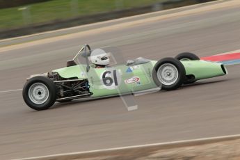 © Octane Photographic Ltd. HSCC Donington Park 17th March 2012. Historic Formula Ford Championship. Harvey Sykes - Merlyn Mk20. Digital ref : 0240cb1d6769