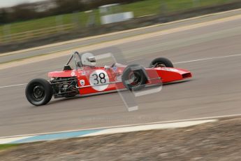 © Octane Photographic Ltd. HSCC Donington Park 17th March 2012. Historic Formula Ford Championship. Pertti Kiiveri - Kvantti Mk1. Digital ref : 0240cb1d6783