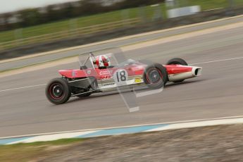© Octane Photographic Ltd. HSCC Donington Park 17th March 2012. Historic Formula Ford Championship. Stuart Dix - Cooper Chinook. Digital ref: 0240cb1d6787