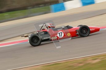 © Octane Photographic Ltd. HSCC Donington Park 17th March 2012. Historic Formula Ford Championship. Brian Morris - Macon MR7. Digital ref : 0240cb1d6840