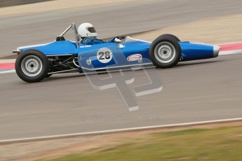 © Octane Photographic Ltd. HSCC Donington Park 17th March 2012. Historic Formula Ford Championship. Michael Wales - Merlyn Mk20 . Digital ref : 0240cb1d6876