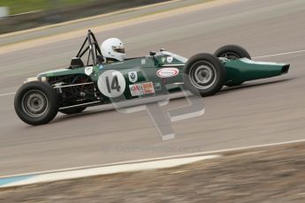 © Octane Photographic Ltd. HSCC Donington Park 17th March 2012. Historic Formula Ford Championship. Andrew MacGregor - Hawke DL2B. Digital ref : 0240cb1d6889