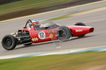 © Octane Photographic Ltd. HSCC Donington Park 17th March 2012. Historic Formula Ford Championship. Brian Morris - Macon MR7. Digital ref : 0240cb1d6938