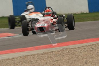 © Octane Photographic Ltd. HSCC Donington Park 17th March 2012. Historic Formula Ford Championship. Diogo Ferrao - Merlyn Mk20. Digital ref : 0240cb7d3662