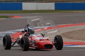 © Octane Photographic Ltd. HSCC Donington Park 17th March 2012. Historic Formula Ford Championship. John Murphy - .Merlyn Mk20A Digital ref : 0240lw7d4331