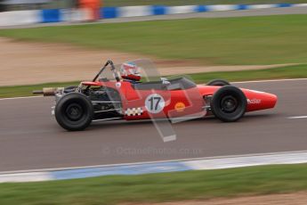 © Octane Photographic Ltd. HSCC Donington Park 17th March 2012. Historic Formula Ford Championship. Brian Morris - Macon MR7. Digital ref : 0240lw7d5025