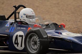 © Octane Photographic Ltd. HSCC Donington Park 17th March 2012. Historic Formula Ford Championship. Louis Hanjoul - Elden Mk8/10. Digital ref : 0240lw7d5080