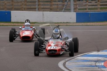 © Octane Photographic Ltd. HSCC Donington Park 17th March 2012. Historic Formula Ford Championship. Simon Baines - Merlyn Mk20. Digital ref : 0240lw7d5090