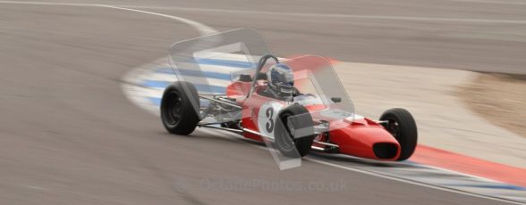 © Octane Photographic Ltd. HSCC Donington Park 17th March 2012. Historic Formula Ford Championship. John Murphy - Merlyn Mk20A. Digital ref : 0240lw7d5169